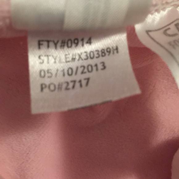 Carter's Pink Horse Rattle Plush Security Blanket Lovey # X30389H (2013) - Picture 5 of 5